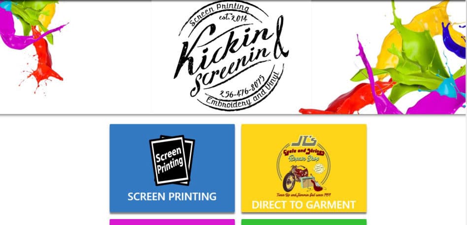 Original Website for Kickin & Screenin